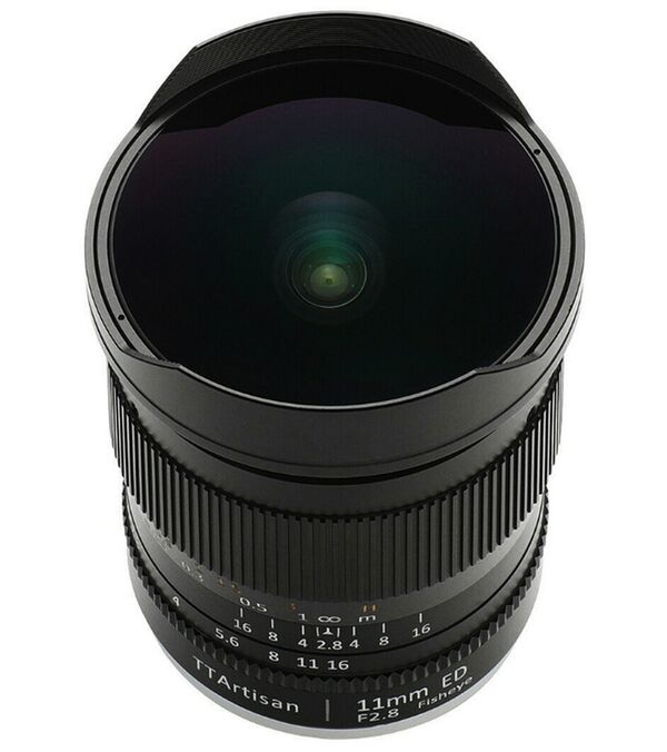 TTArtisan 11mm f/2,8 Fisheye  Nikon FX