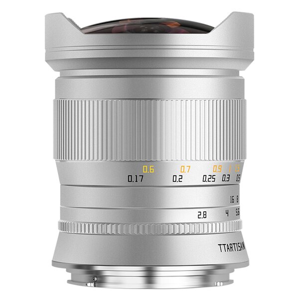 TTArtisan 11mm f/2,8 Fisheye, silber (FF)  Canon RF