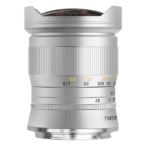 TTArtisan 11mm f/2,8 Fisheye, silber (FF)  Nikon Z