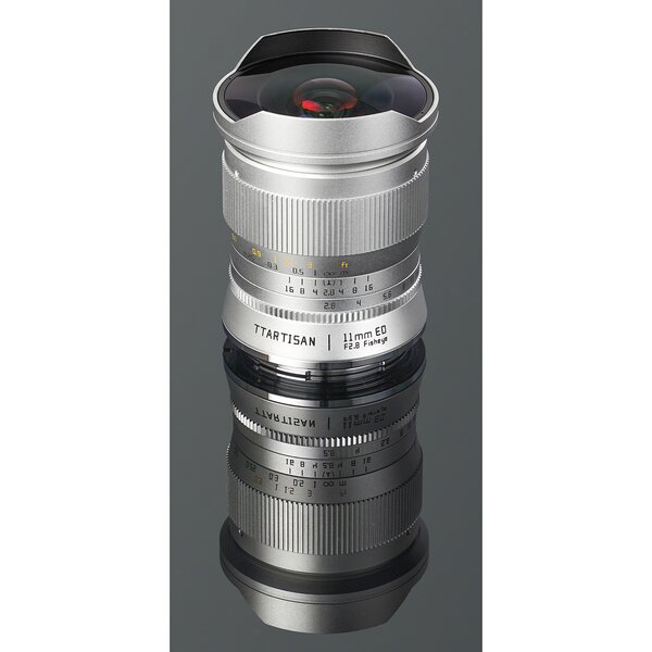 TTArtisan 11mm f/2,8 Fisheye, silber (FF)  Nikon Z