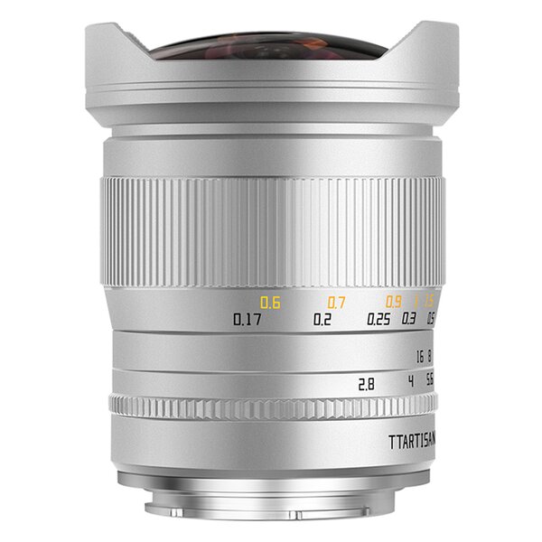 TTArtisan 11mm f/2,8 Fisheye, silber (FF)  Sony FE-Mount