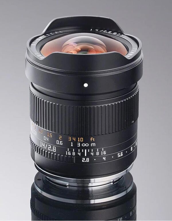 TTArtisan 14mm f/2,8  Canon RF