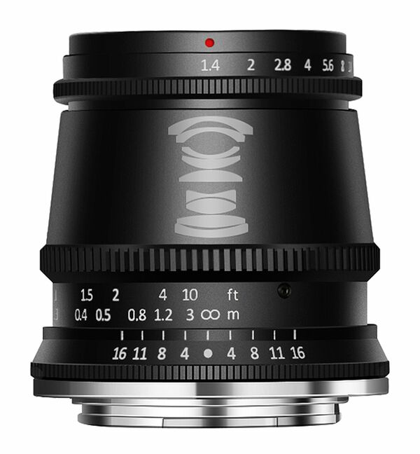 TTArtisan 17mm f/1,4  Nikon Z DX schwarz