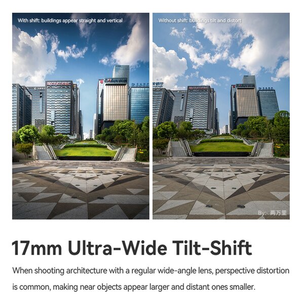TTArtisan 17mm f/4 Tilt Shift  Fujifilm Mittelformat
