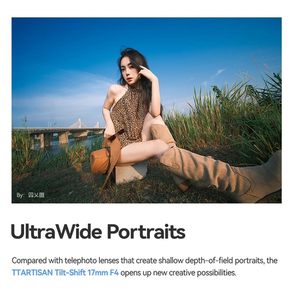 TTArtisan 17mm f/4 Tilt Shift  Sony FE-Mount