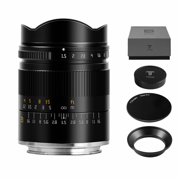 TTArtisan 21mm f/1,5  Sony FE- Mount