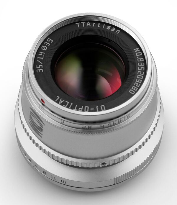 TTArtisan 35mm f/1,4  Fujifilm X silber