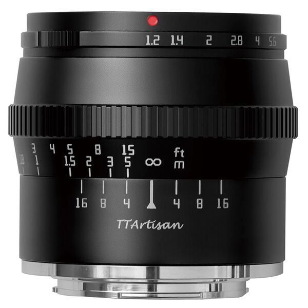 TTArtisan 50mm f/1,2  Canon EF-M schwarz