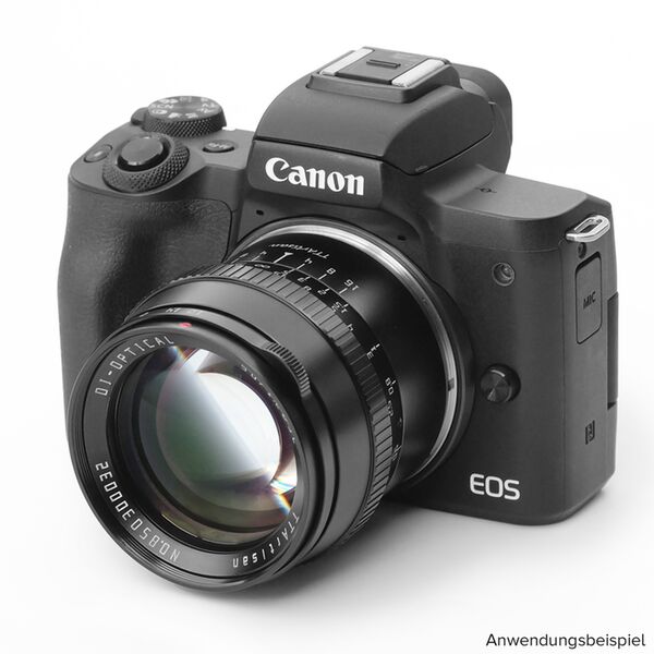 TTArtisan 50mm f/1,2  Canon EF-M schwarz