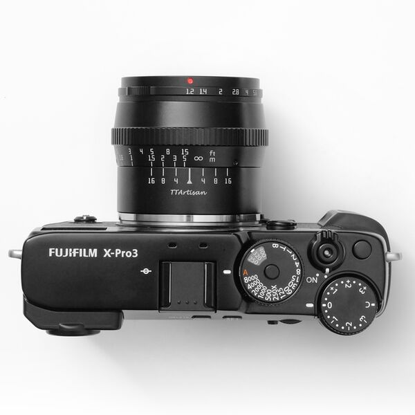 TTArtisan 50mm f/1,2  Fujifilm X schwarz