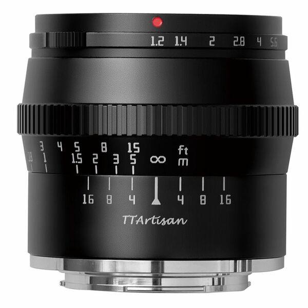 TTArtisan 50mm f/1,2  L-Mount schwarz