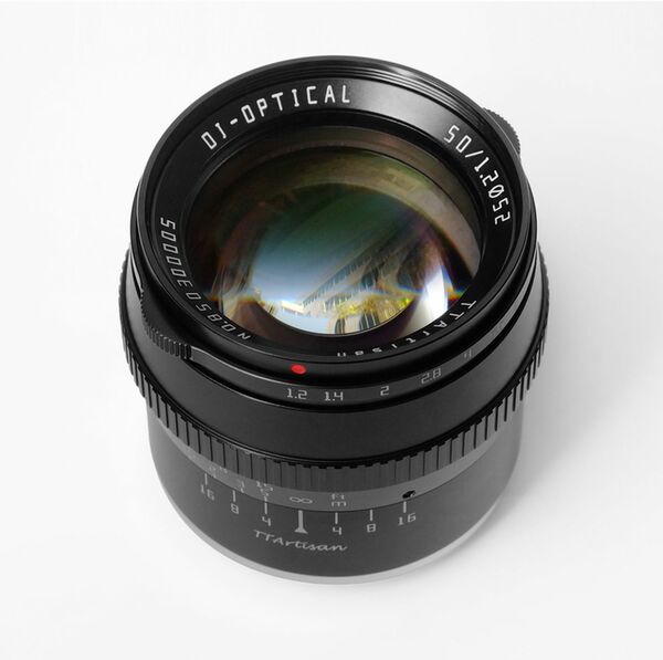 TTArtisan 50mm f/1,2  L-Mount schwarz