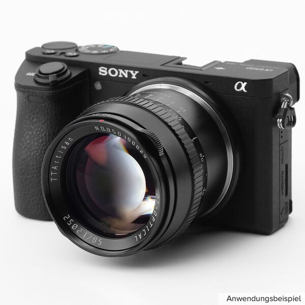 TTArtisan 50mm f/1,2  Sony E schwarz