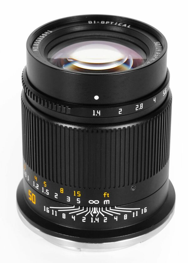 TTArtisan 50mm f/1,4  Nikon Z