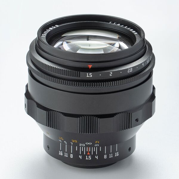 TTArtisan 75mm f/1.5  M42
