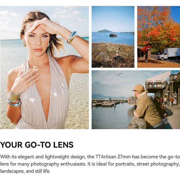 TTArtisan AF 27mm f/2,8  Fujifilm X sllber