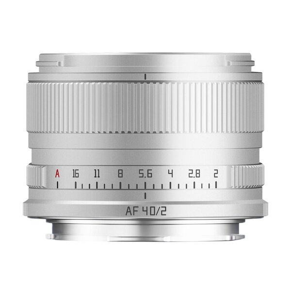 TTArtisan AF 40mm f/2  L-Mount silber