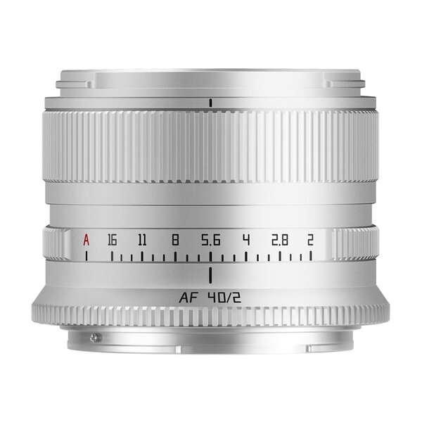 TTArtisan AF 40mm f/2  Nikon Z  silber