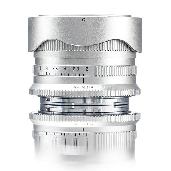 TTArtisan AF 40mm f/2  Nikon Z  silber