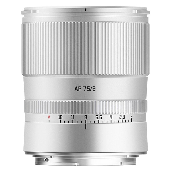 TTArtisan AF 75mm f/2  Nikon Z silber