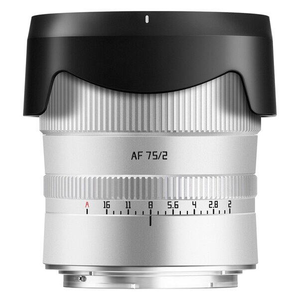 TTArtisan AF 75mm f/2  Nikon Z silber