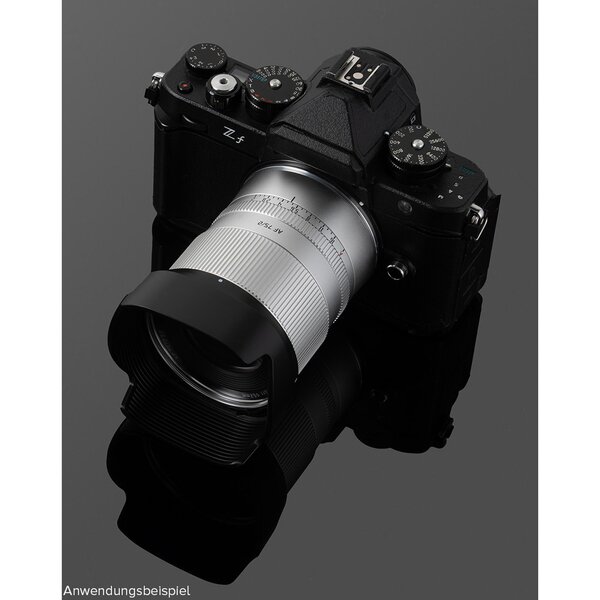 TTArtisan AF 75mm f/2  Nikon Z silber