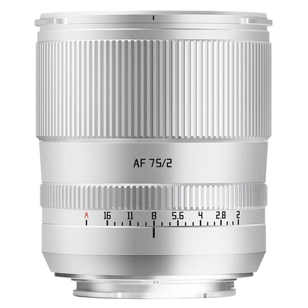 TTArtisan AF 75mm f/2   Sony FE-Mount silber