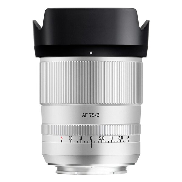 TTArtisan AF 75mm f/2   Sony FE-Mount silber