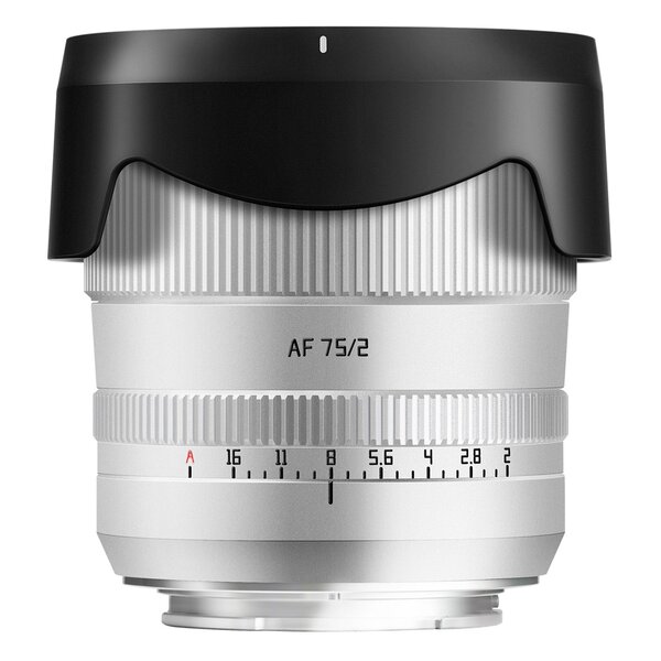 TTArtisan AF 75mm f/2   Sony FE-Mount silber
