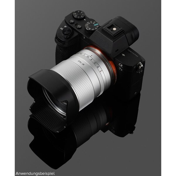 TTArtisan AF 75mm f/2   Sony FE-Mount silber