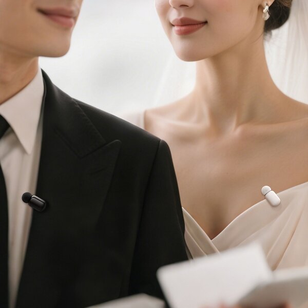 Ulanzi A200 mini mic wireless USB-C  schwarz/weiß