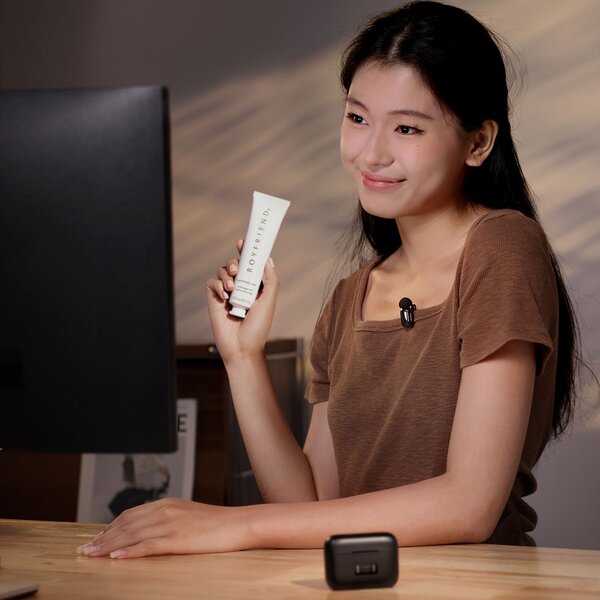 Ulanzi A200 mini mic wireless USB-C  schwarz/weiß