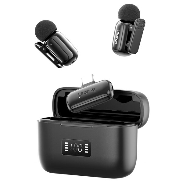 Ulanzi A200 mini mic wireless USB-C  schwarz