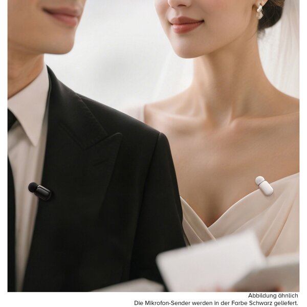 Ulanzi A200 mini mic wireless USB-C  schwarz