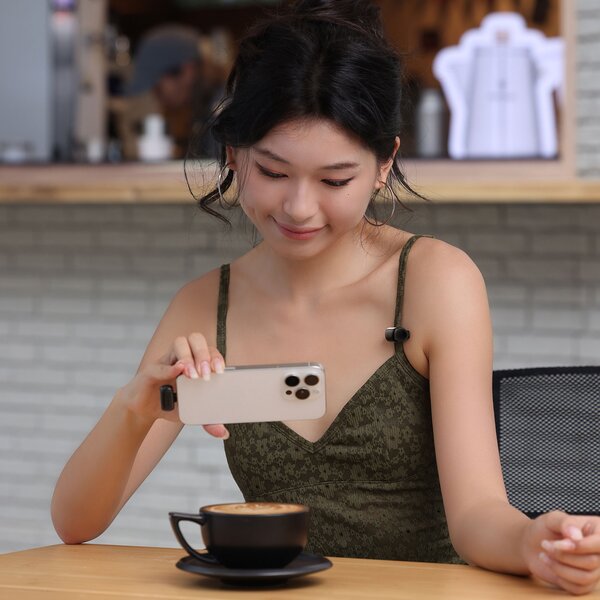 Ulanzi A200 mini mic wireless USB-C  schwarz