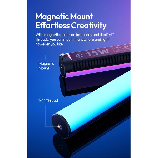 Ulanzi B15RGB Tube Light 