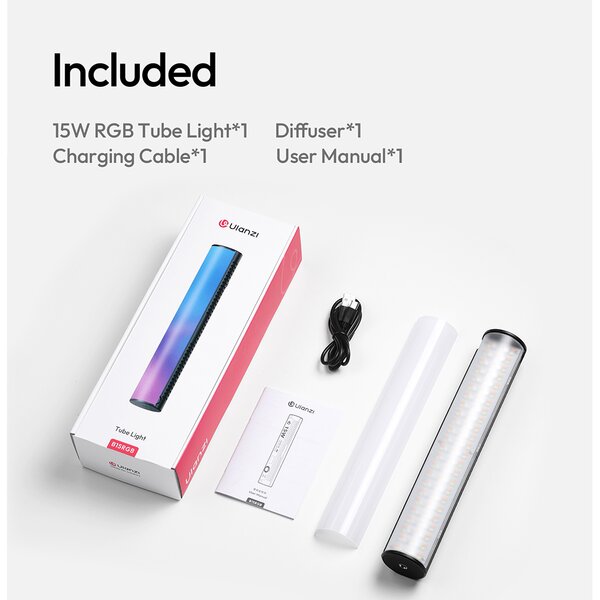 Ulanzi B15RGB Tube Light 