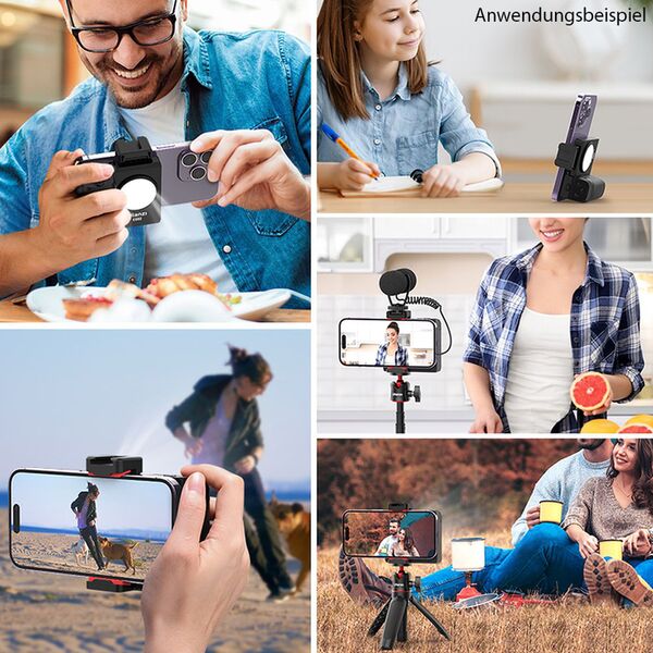 Ulanzi CapGrip LED CG02 - Griff mit Videolampe 