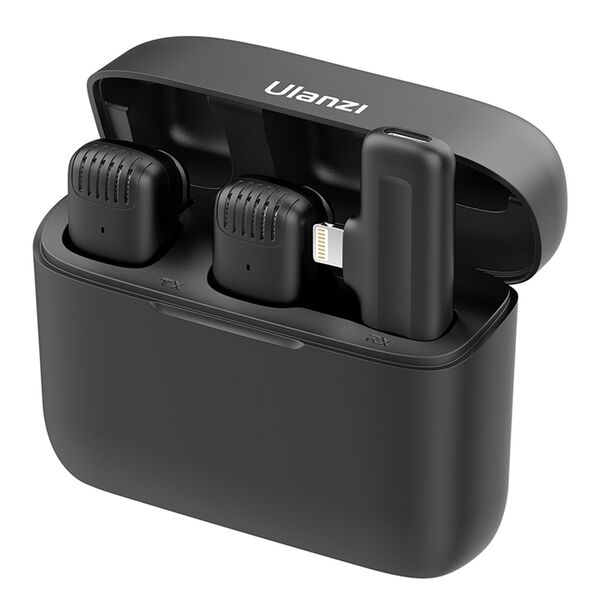 Ulanzi J12 Wireless Lavalier Microphone with Lightning plug 