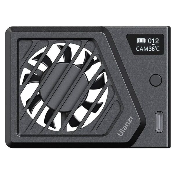 Ulanzi Kamera-Lüfter für Sony / Canon / FUJIFILM (Neue Version)  schwarz