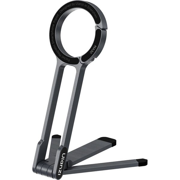 Ulanzi MA30 Mini Smartphone-Stativ Karabiner  dunkelgrau