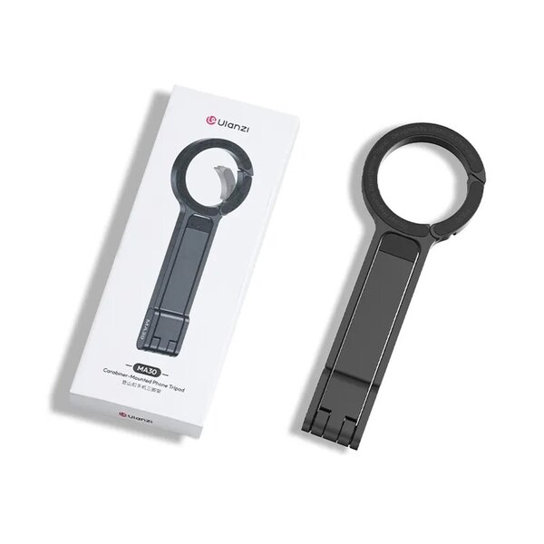 Ulanzi MA30 Mini Smartphone-Stativ Karabiner  dunkelgrau