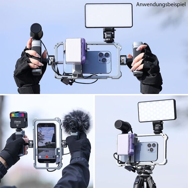 Ulanzi Metal Rig für Smartphone mit Griffen 