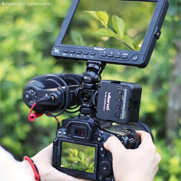 Ulanzi PT 12 Triple Cold Shoe Mount 