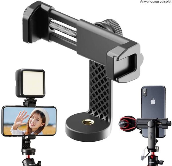 Ulanzi ST-17 360 Dreibein Phone Holder Cold Shoe-Mount 