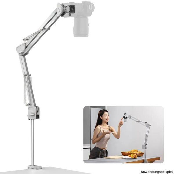 Ulanzi TH04 Overhead Stativ mit Tischklemme 