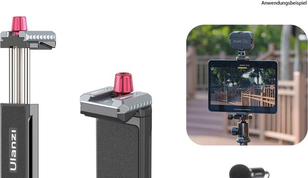 Ulanzi U-Pad III Metall iPad-Stativhalterung 
