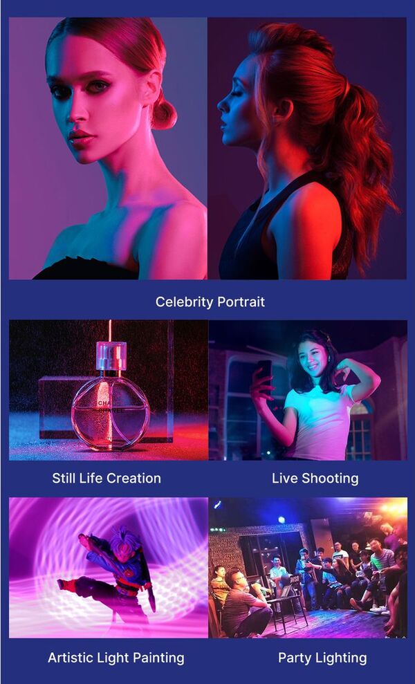 Ulanzi VL110 RGB Tube Light Magnetisch 