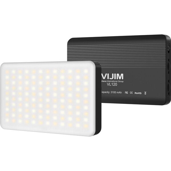 Ulanzi VL120 LED-Lampe mit einstellbarer Farbtemperatur 