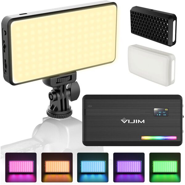 Ulanzi VL196 RGB Premium Multi Colour LED-Video Light Metal 